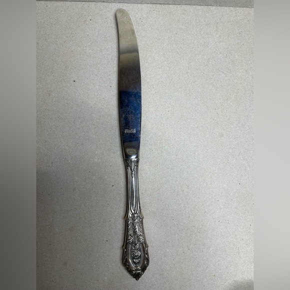 Rose Point Wallace Sterling 1934 4 Piece Dinner Setting No monogrammed - Picture 11 of 15